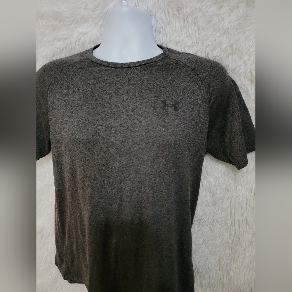 Under Armour Men's Tech 2.0 Dark Gray Short Sleeve Tee Small - Picture 2 of 9